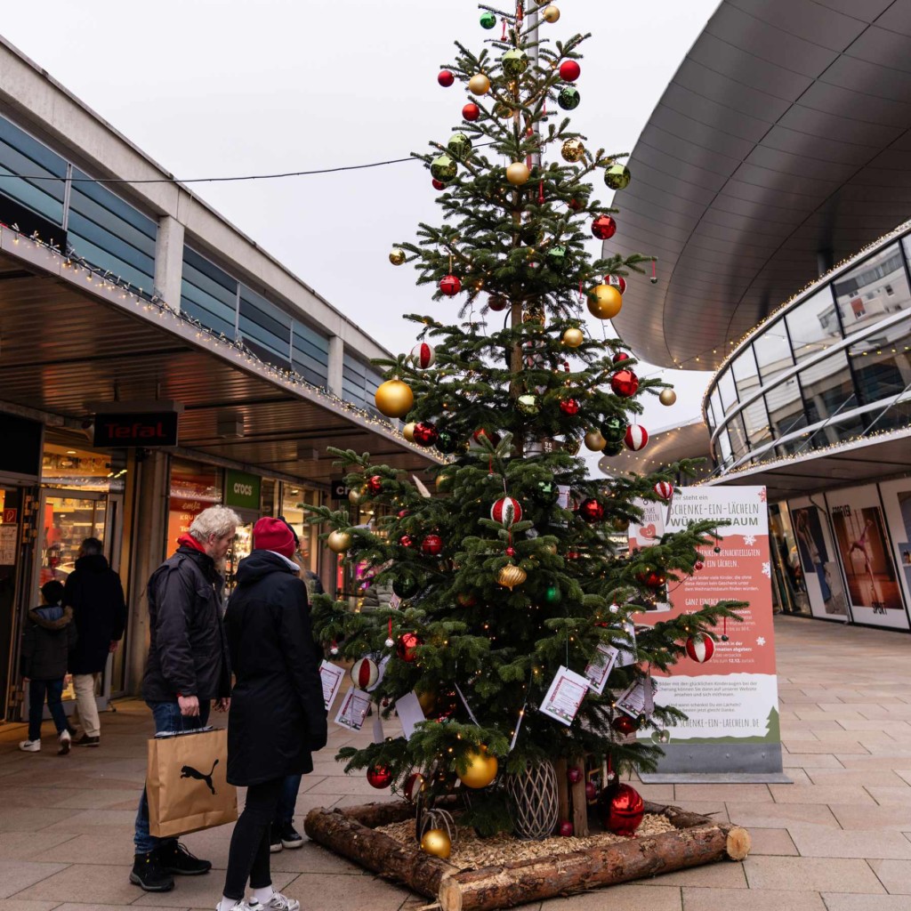 Wunschbaum in den Designer Outlets Wolfsburg