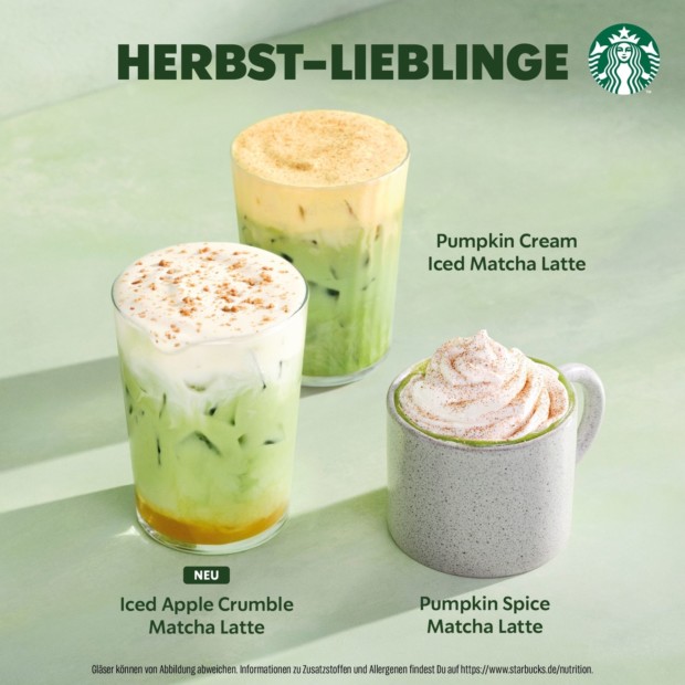 Starbucks Autumn Matcha
