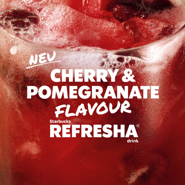 Starbucks CHERRY & POMEGRANATE FLAVOUR