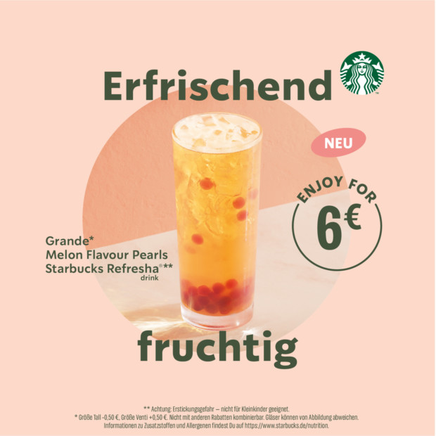 Starbucks ERFRISCHEND FRUCHTIG