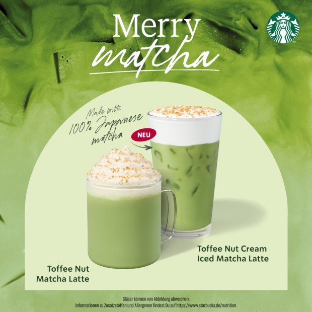 Starbucks Merry matcha
