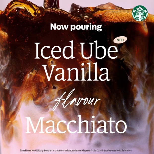 Starbucks NOW POURING