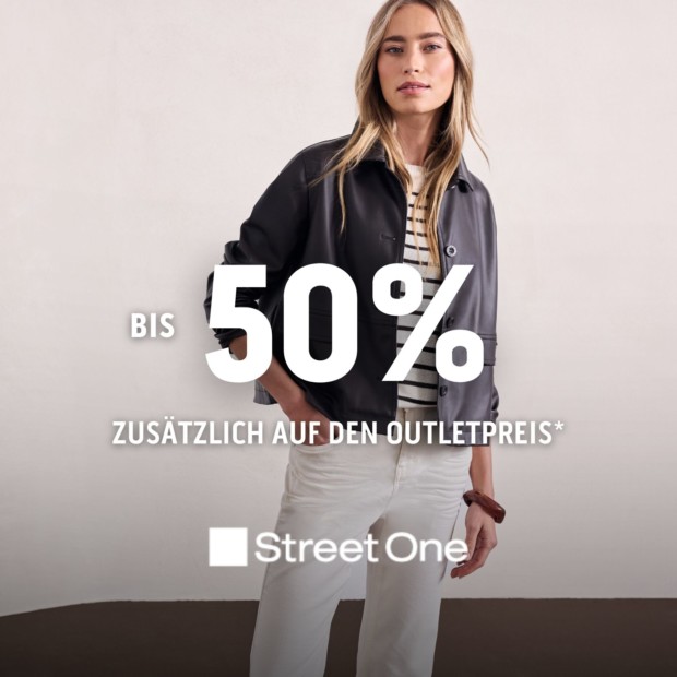 Street One bis zu 50% zusätzlich auf den Outletpreis (A)