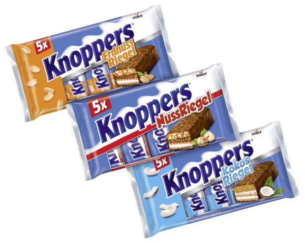 Storck Knoppers Riegel 5-er.