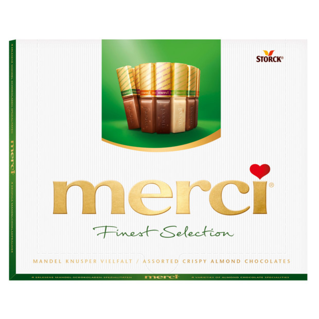 Storck merci Mandel Knusper Vielfalt
