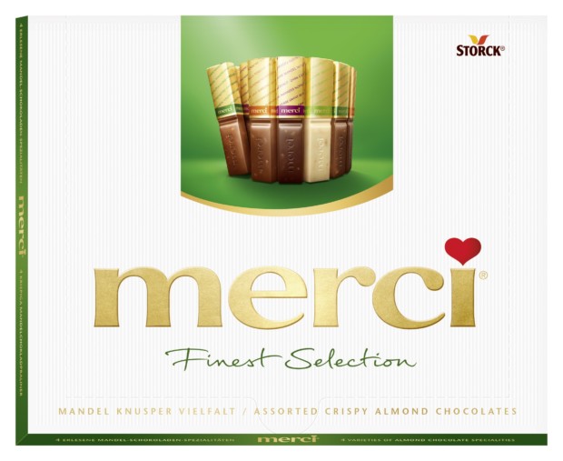 Storck merci Mandel Knusper Vielfalt
