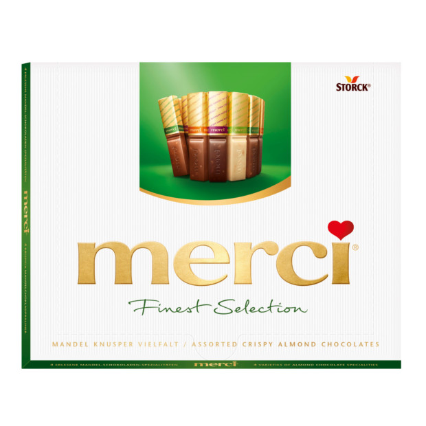 Storck merci Mandel Knusper Vielfalt, 250g