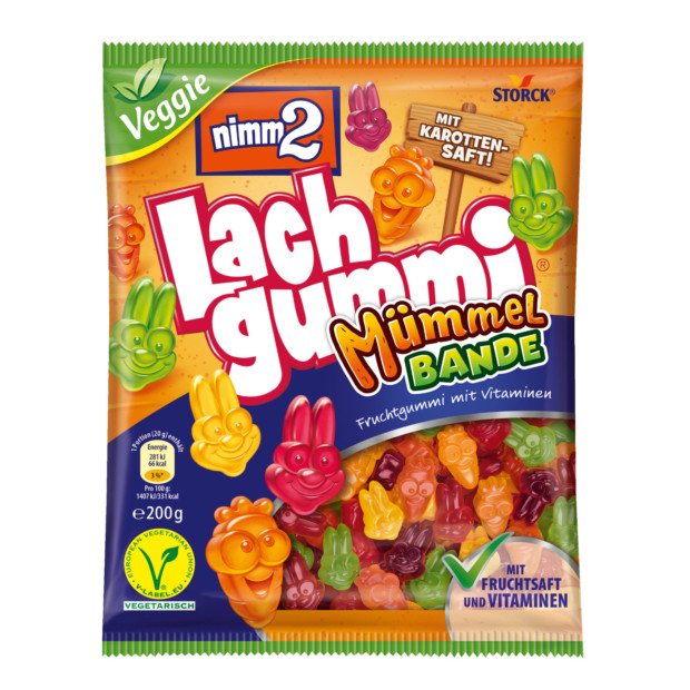 Storck nimm 2 Lachgummi Mümmel Bande