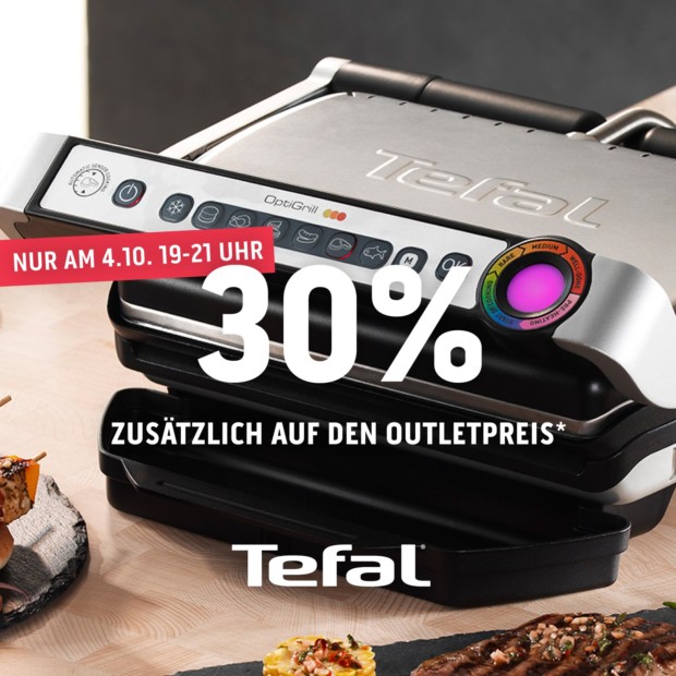 Tefal 30% - Happy Hour 19-21 Uhr (A)