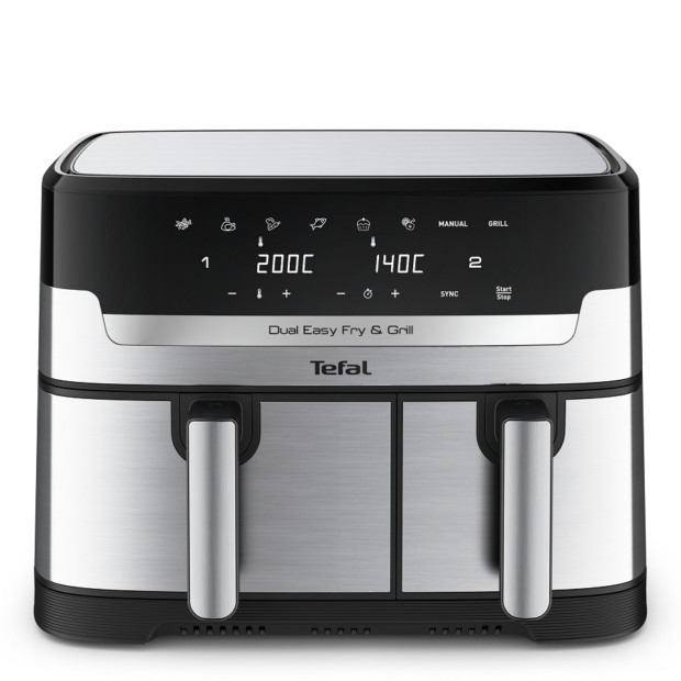 Dual Easy Fry & Grill