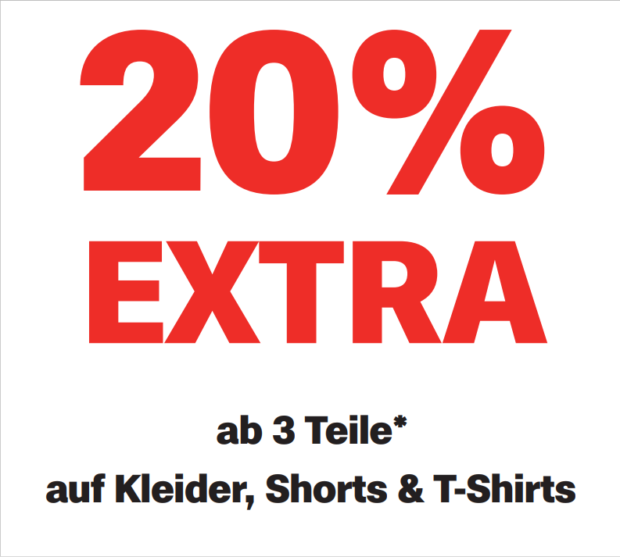 s.Oliver 20% extra ab 3 Teile