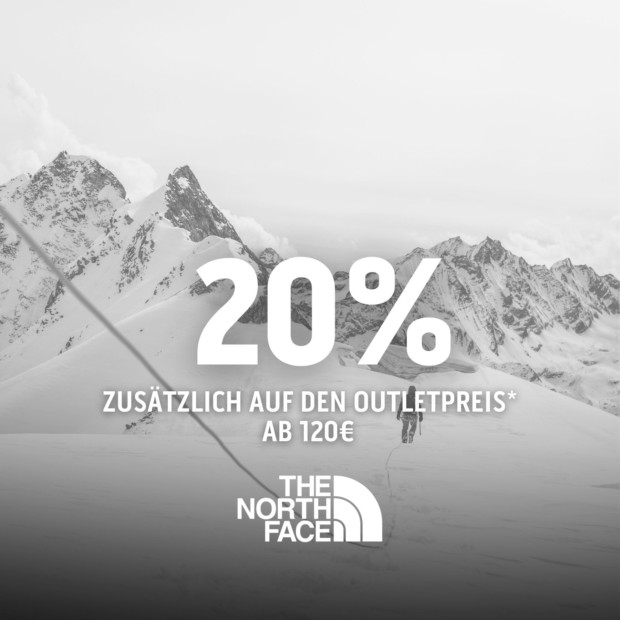 The North Face 20% zusätzlich ab 120€ (A)