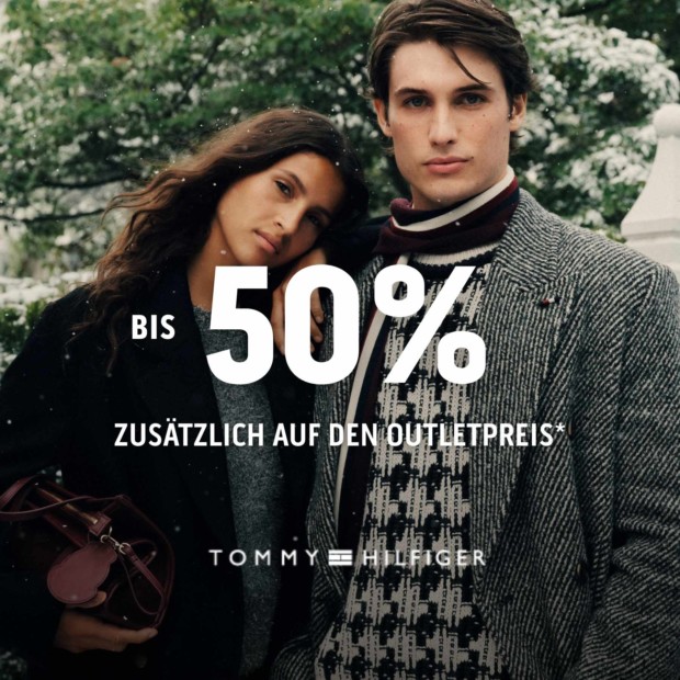Tommy Hilfiger bis zu 50% zusätzlich auf den Outletpreis (A)