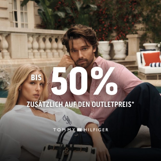 Tommy Hilfiger bis zu 50% zusätzlich auf den Outletpreis (A)