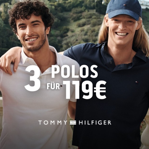Tommy Hilfiger Polo Aktion 3 für 119 (A)
