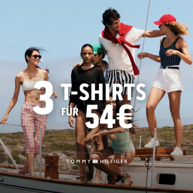 Tommy Hilfiger T-Shirt Multibuy (A)