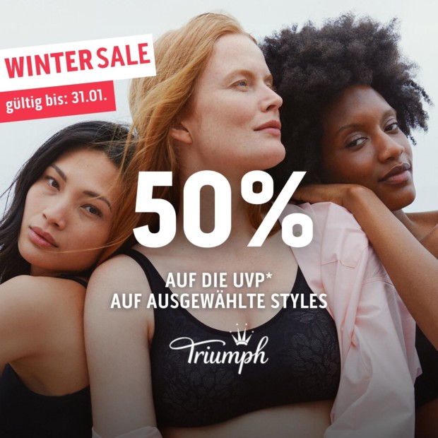 Triumph 50% auf die UVP WS 26 (A)