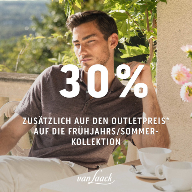 Van Laack 30% auf Frühjahr/Sommer Kollektion