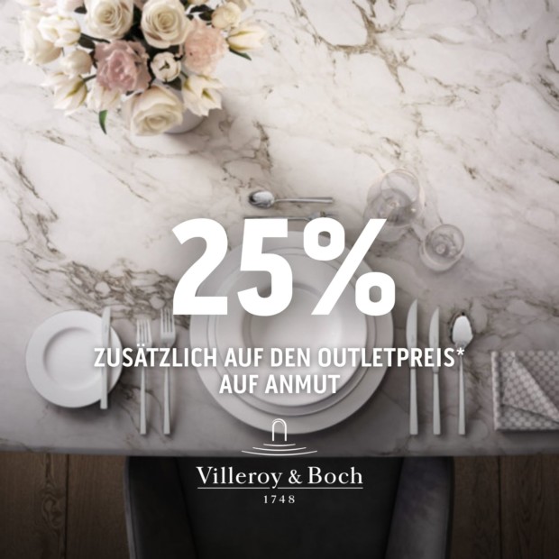 Villeroy & Boch Anmut- Summer Sale