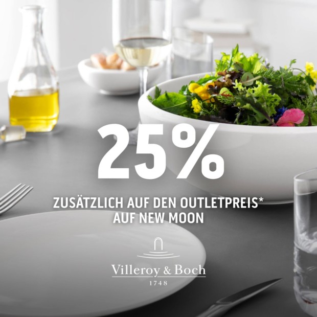 Villeroy & Boch New Moon- Summer Sale