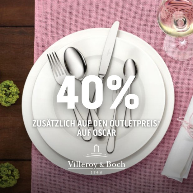 Villeroy & Boch Oscar - Summer Sale