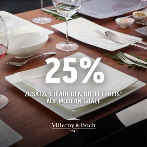 Villeroy & Boch Mordern Grace- Summer Sale