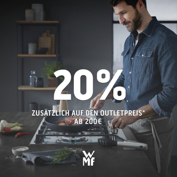 WMF 20% zusätzlich ab 200€