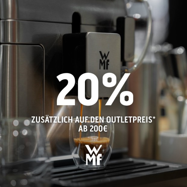 WMF spare bis zu 20% auf den Outletpreis (A)