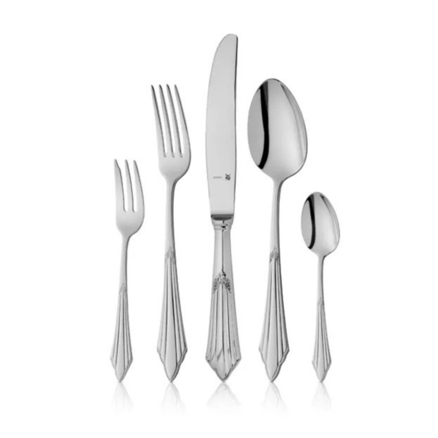 Fächer Besteck-Set, 66-teilig, Cromargan