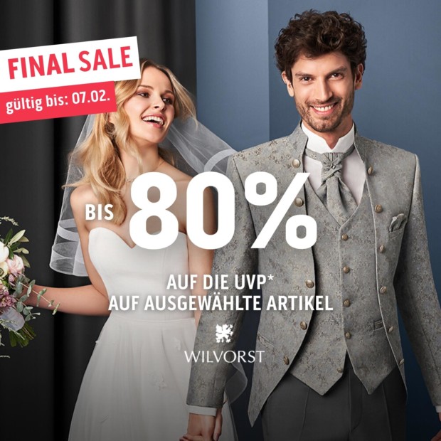 Wilvorst bis zu 80% auf die UVP - FS 26 (A)
