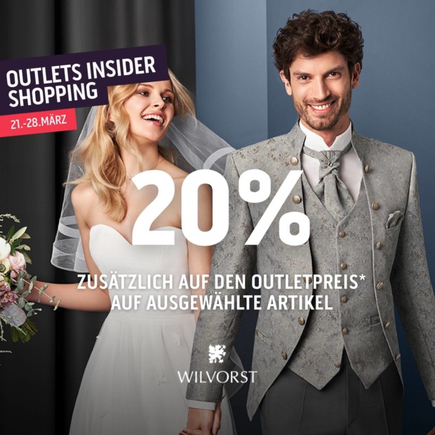Wilvorst 20% auf ausgewählte Artikel - OIS26 (A)