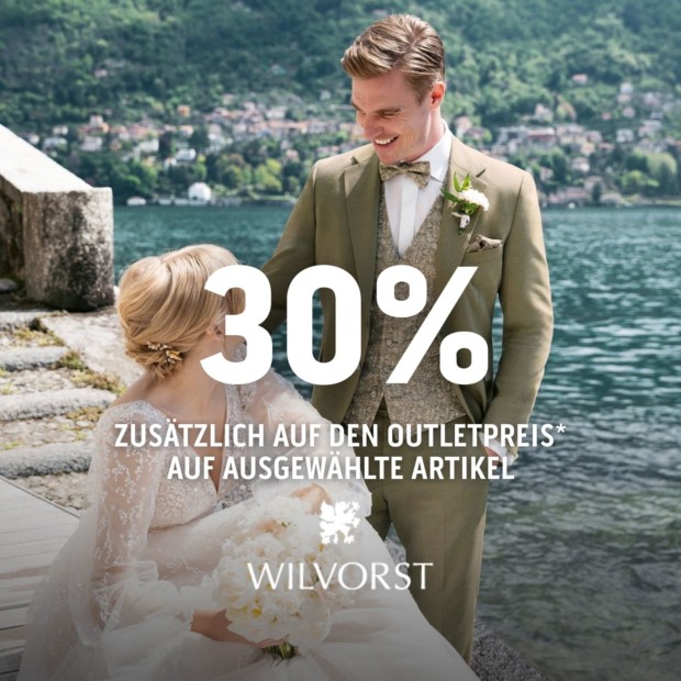 Wilvorst 30% auf ausgewählte Artikel - Summer Sale (A)