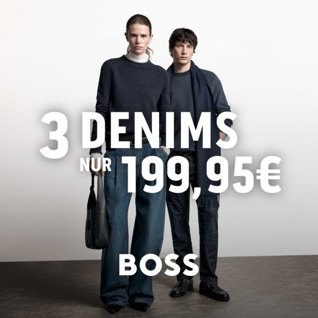 BOSS Denim 3 Teile nur 199,95€ - 251002