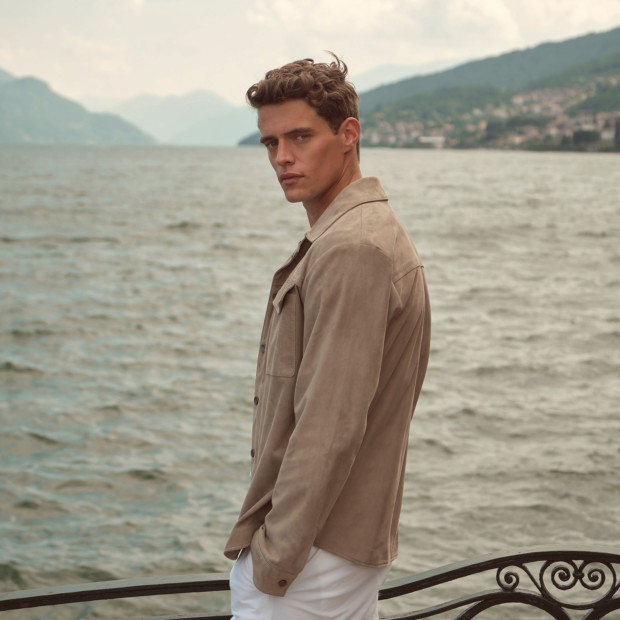 Herren Lederjacke