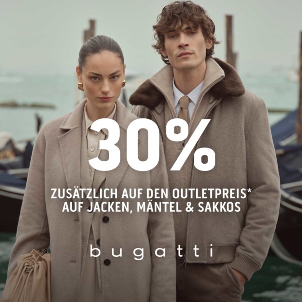 Bugatti 30% auf Jacken/Mäntel/Sakkos (A)