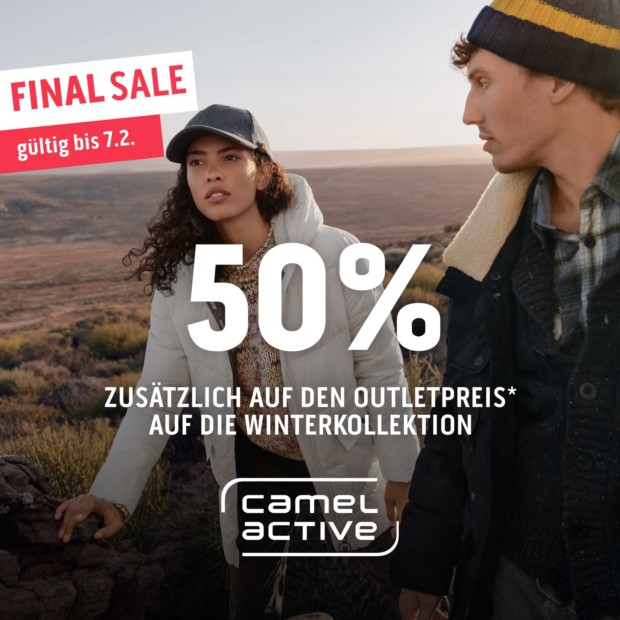 Camel Active 50% auf die Winterkollektion (A)