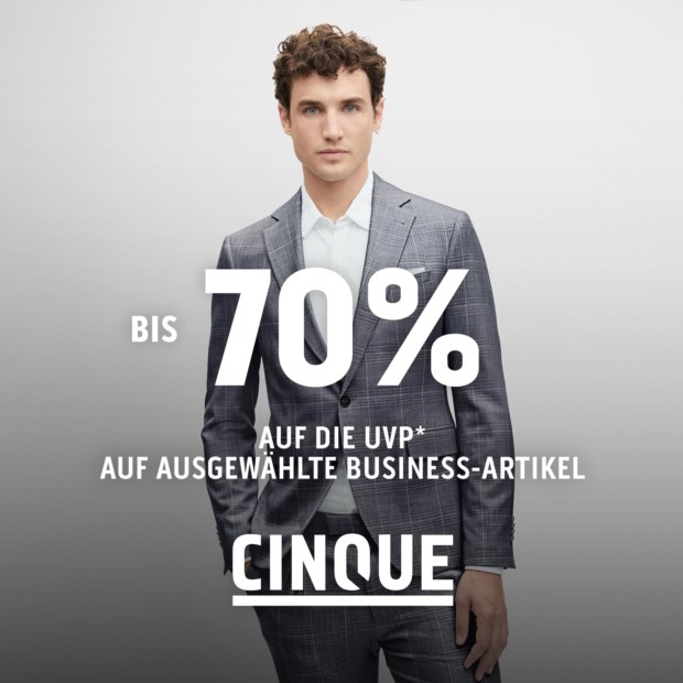 Cinque bis zu 70% auf die UVP - Summer Sale