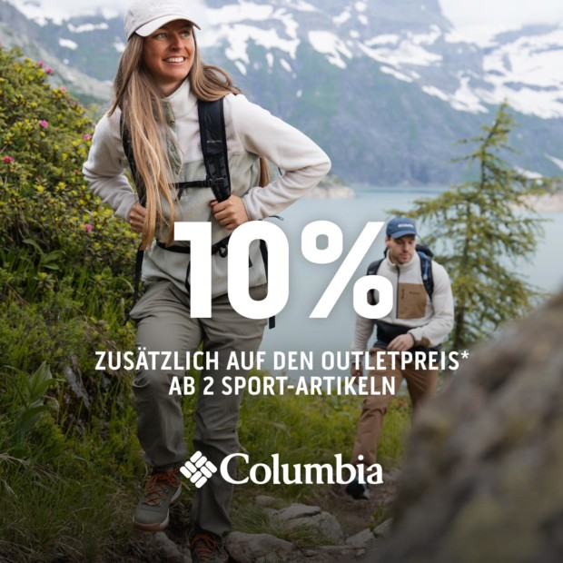 Columbia 10% zusätzlich ab 2 Artikeln - Sportweek 3