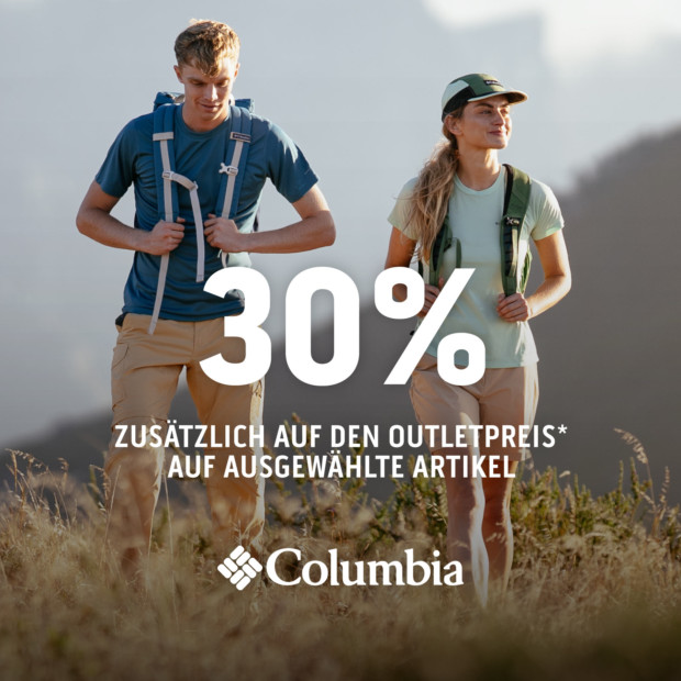 Columbia bis zu 30% auf ausgewählte Artikel