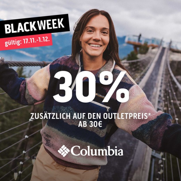Columbia 30% ab 30€ - BW2511 (A)