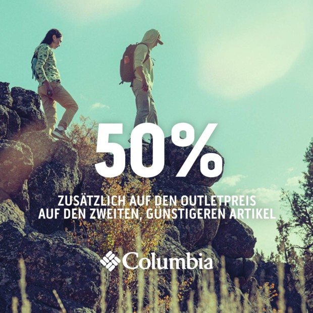 Columbia 50% zusätzlich auf den 2. Artikel (P)