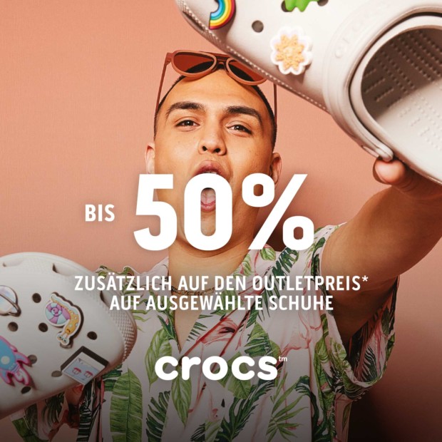 Crocs bis zu 50% auf ausgewählte Schuhe - Winter Sale (A)
