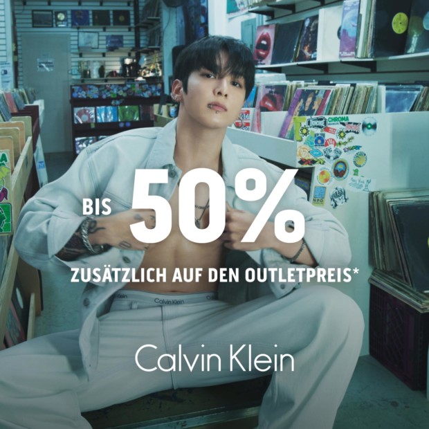Calvin Klein bis zu 50% auf den Outletpreis (A)