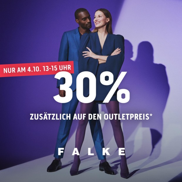 Falke 30% - Happy Hour 13-15 Uhr (A)