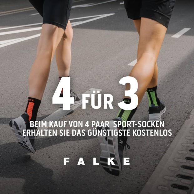 Falke Sportsweek 2: 4 für 3 Aktion auf Sport-Socken