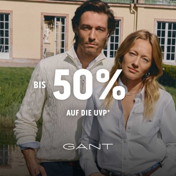 Gant bis zu 50% auf die UVP Summer Sale (A)