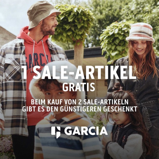 Garcia 1+1 Sale Aktion