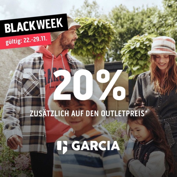 Garcia 20€ auf Alles - BW (A)