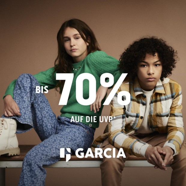 Garcia bis zu 70% auf die UVP