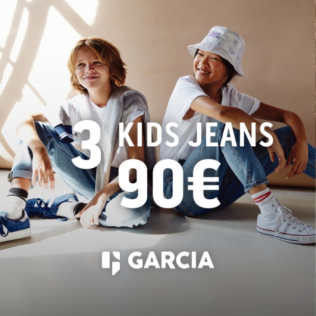 Garcia Jeans Kids -Angebot 2 für 65€ und 3 für 90€